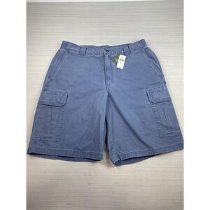 LL Bean Tropic Weight Short Size 36 ~ 10" Cargo Indigo Blueish Grey #282476